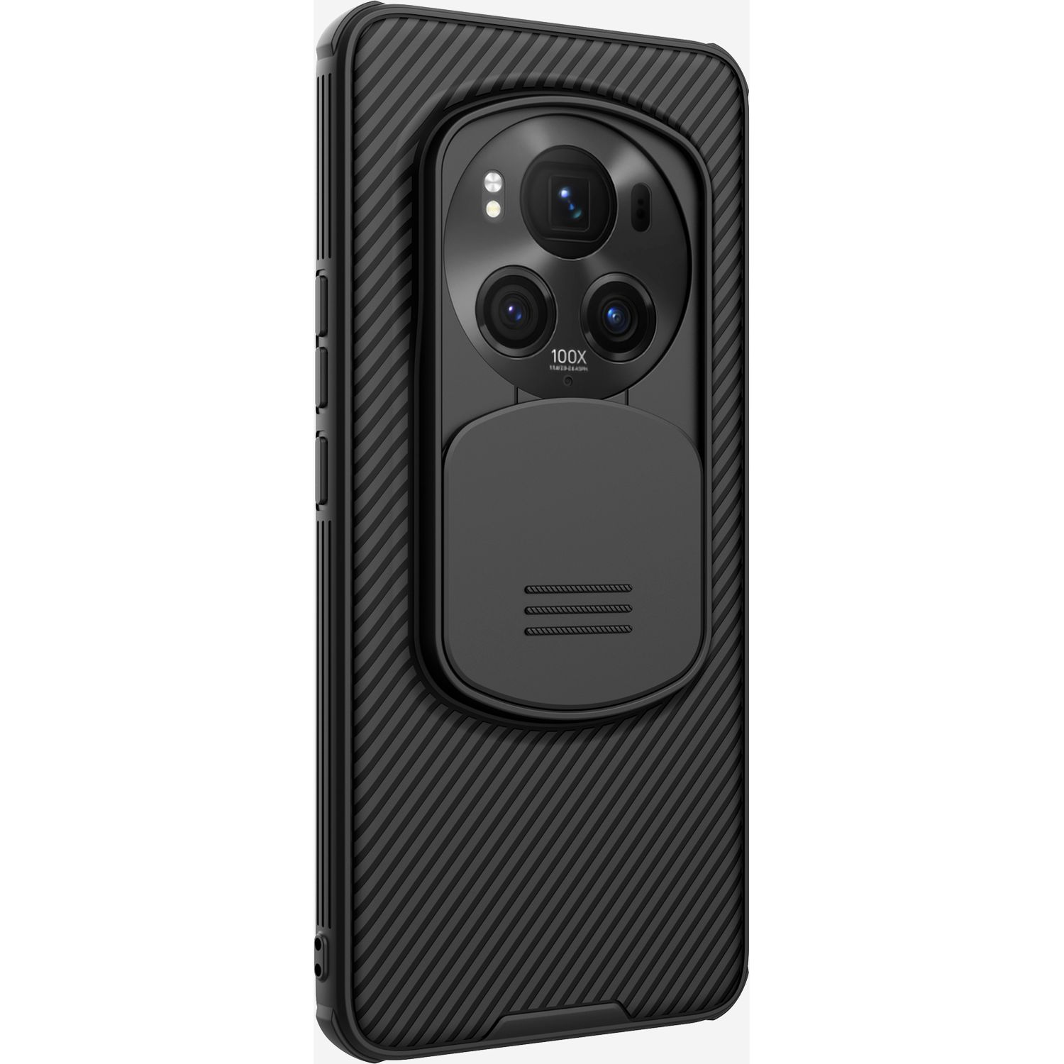 Etui z ochroną aparatu Nillkin CamShield Pro do Honor Magic 6 Pro, czarne
